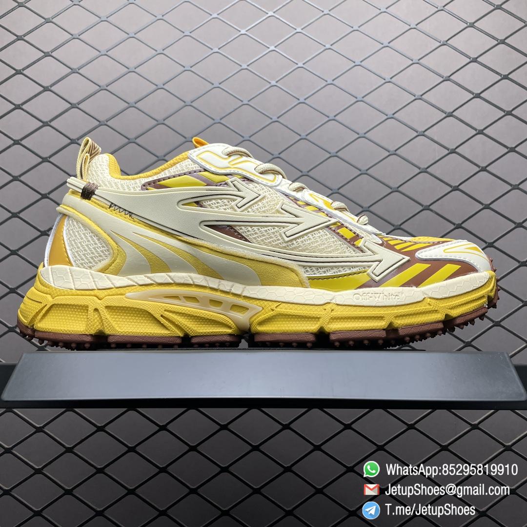 RepSneakers Off White x VirGil Abloh Yellow Brown Grey Mesh Upper Replica OW Sneakers FashionReps Rep Shoes 02 RepSneakers Off White x VirGil Abloh Yellow Brown Grey Mesh Upper Replica OW Sneakers FashionReps Rep Shoes 02