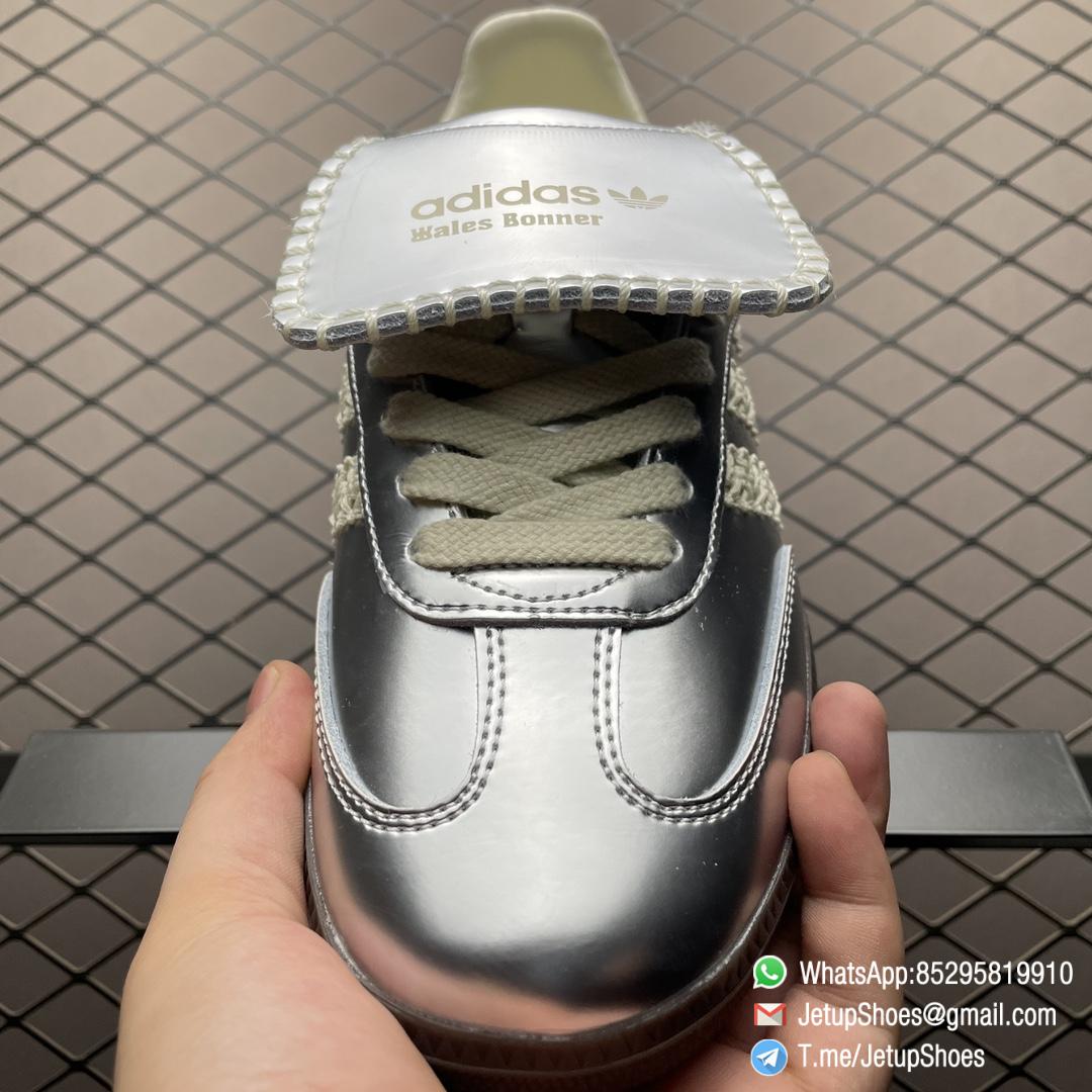 RepSneakers Wales Bonner x Samba Silver Metallic Patent Leather SKU IG8181 FashionReps Rep Shoes 05 RepSneakers Wales Bonner x Samba Silver Metallic Patent Leather SKU IG8181 FashionReps Rep Shoes 05