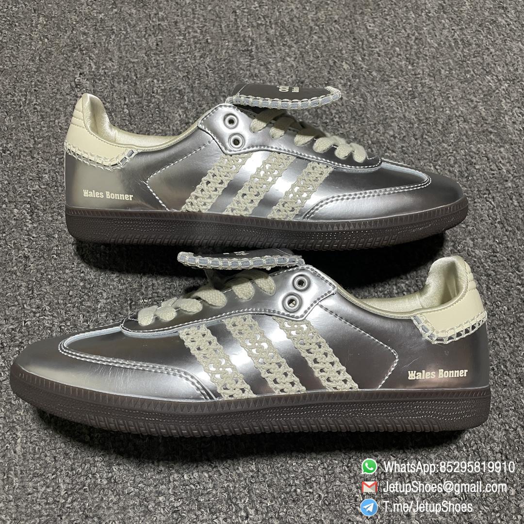 RepSneakers Wales Bonner x Samba Silver Metallic Patent Leather SKU IG8181 FashionReps Rep Shoes 09 RepSneakers Wales Bonner x Samba Silver Metallic Patent Leather SKU IG8181 FashionReps Rep Shoes 09