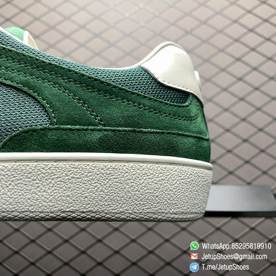 2024 RepSneakers Gucci Lido Collection Interlocking G Sneakers Summer Shoes Green suede Upper 04 2024 RepSneakers Gucci Lido Collection Interlocking G Sneakers Summer Shoes Green suede Upper 04