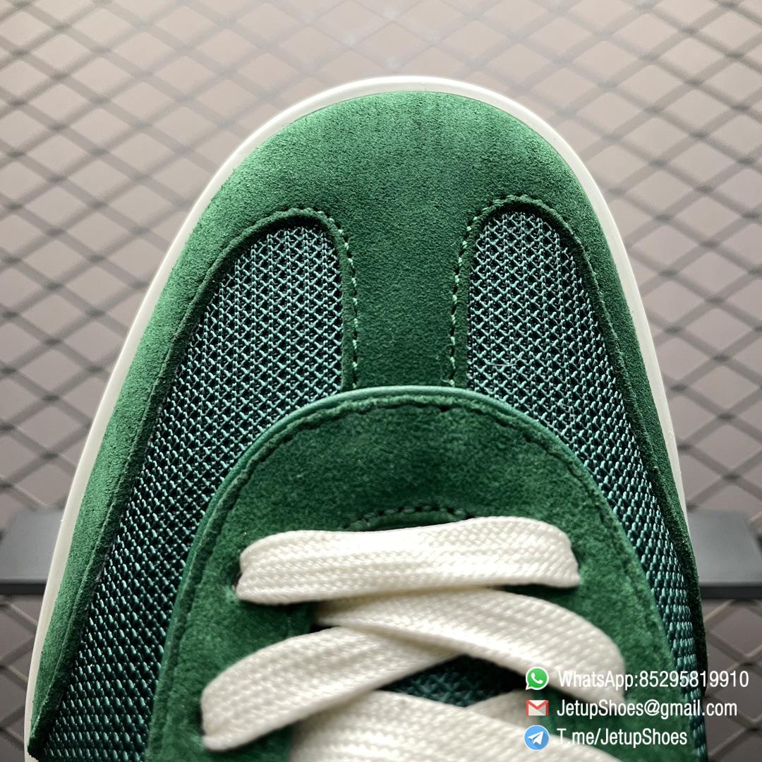 2024 RepSneakers Gucci Lido Collection Interlocking G Sneakers Summer Shoes Green suede Upper 07 2024 RepSneakers Gucci Lido Collection Interlocking G Sneakers Summer Shoes Green suede Upper 07