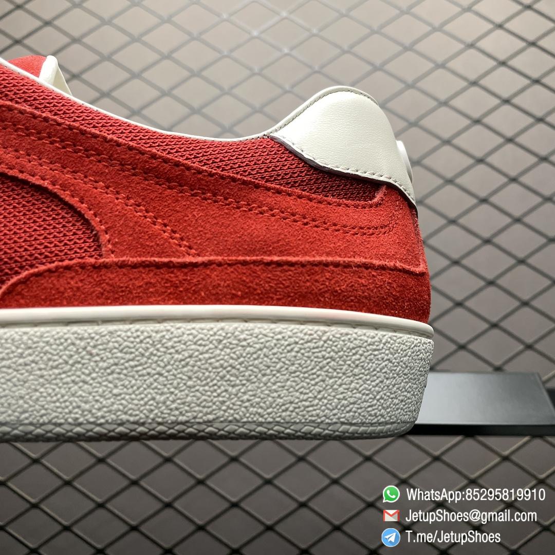 2024 RepSneakers Gucci Lido Collection Interlocking G Sneakers Summer Shoes Red Suede Upper 04 2024 RepSneakers Gucci Lido Collection Interlocking G Sneakers Summer Shoes Red Suede Upper 04
