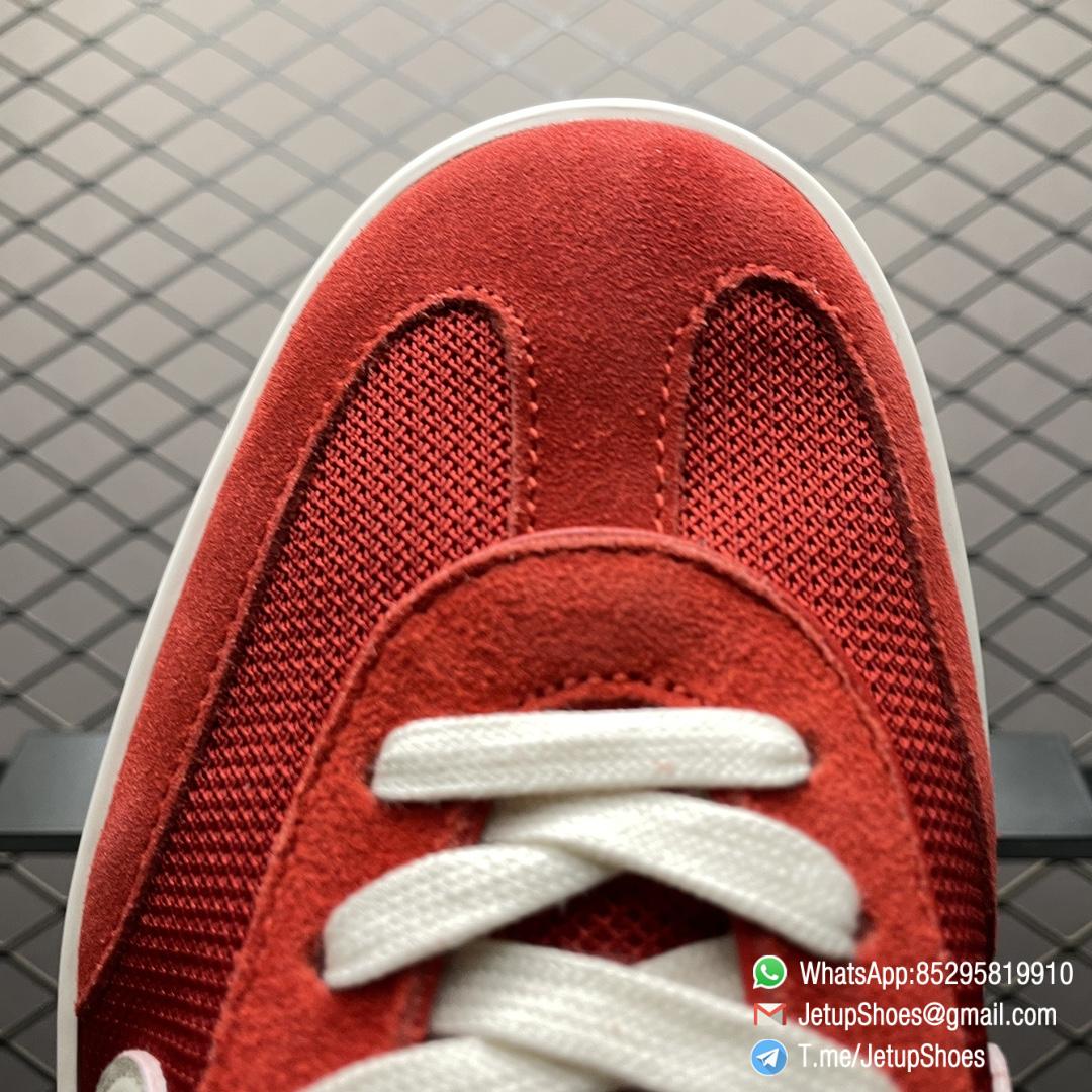 2024 RepSneakers Gucci Lido Collection Interlocking G Sneakers Summer Shoes Red Suede Upper 07 2024 RepSneakers Gucci Lido Collection Interlocking G Sneakers Summer Shoes Red Suede Upper 07