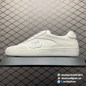 2024 RepSneakers Gucci Lido Collection Interlocking G Sneakers Summer Shoes White suede Upper 01