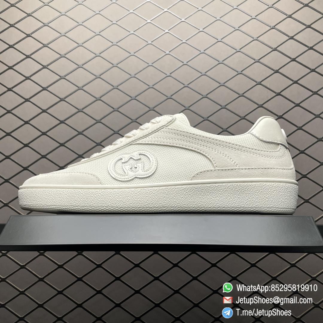 2024 RepSneakers Gucci Lido Collection Interlocking G Sneakers Summer Shoes White suede Upper 01 2024 RepSneakers Gucci Lido Collection Interlocking G Sneakers Summer Shoes White suede Upper 01