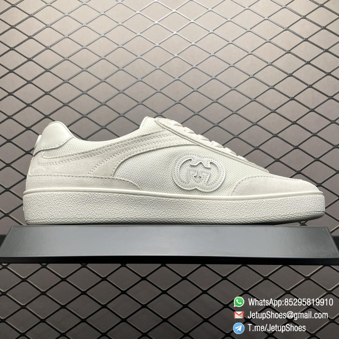2024 RepSneakers Gucci Lido Collection Interlocking G Sneakers Summer Shoes White suede Upper 02 2024 RepSneakers Gucci Lido Collection Interlocking G Sneakers Summer Shoes White suede Upper 02