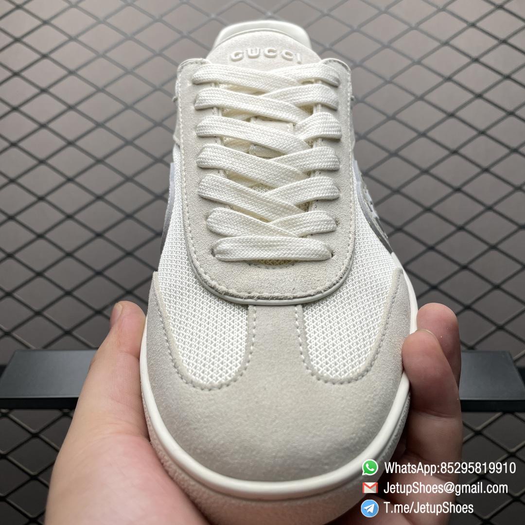 2024 RepSneakers Gucci Lido Collection Interlocking G Sneakers Summer Shoes White suede Upper 05 2024 RepSneakers Gucci Lido Collection Interlocking G Sneakers Summer Shoes White suede Upper 05