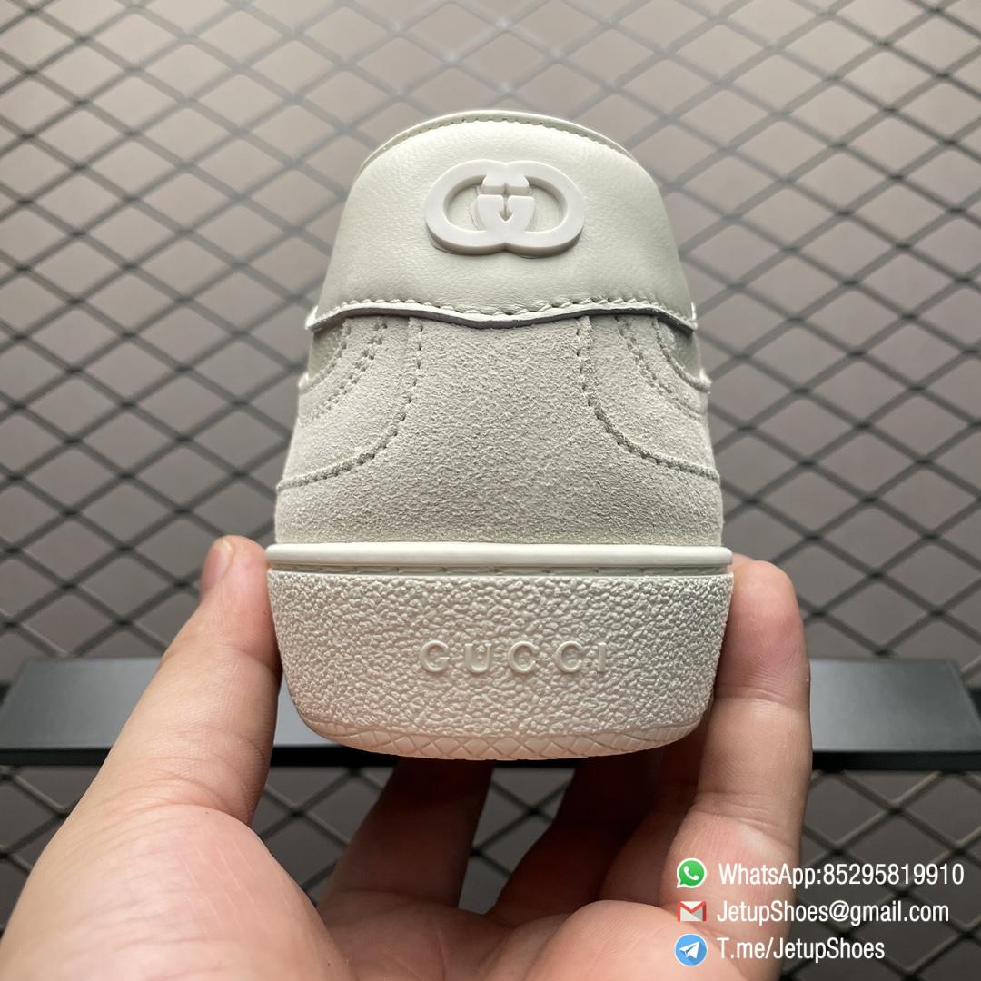 2024 RepSneakers Gucci Lido Collection Interlocking G Sneakers Summer Shoes White suede Upper 06 2024 RepSneakers Gucci Lido Collection Interlocking G Sneakers Summer Shoes White suede Upper 06