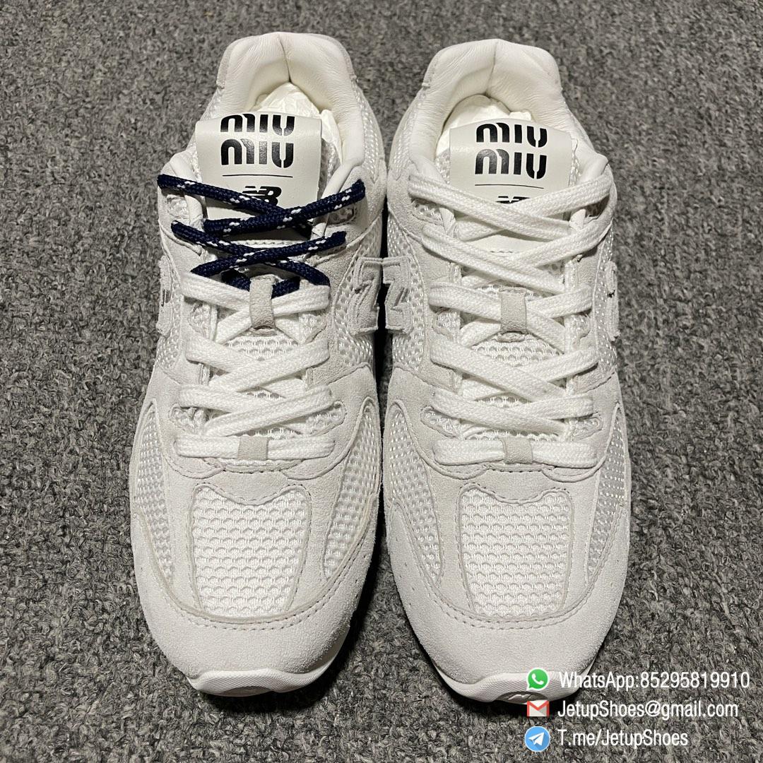 2024 RepSneakers Miu Miu X New Balance 530 SL White Sneakers Suede Upper Replica Designer Shoes 08 2024 RepSneakers Miu Miu X New Balance 530 SL White Sneakers Suede Upper Replica Designer Shoes 08