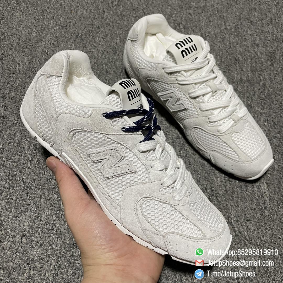 2024 RepSneakers Miu Miu X New Balance 530 SL White Sneakers Suede Upper Replica Designer Shoes 13 2024 RepSneakers Miu Miu X New Balance 530 SL White Sneakers Suede Upper Replica Designer Shoes 13