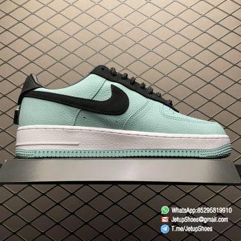 Nike Air Force 1 1837 Tiffany Blue Upper Black Swoosh DZ1382 002 Replica AF1 Sneakers 02
