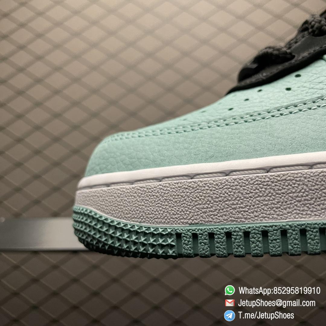 Nike Air Force 1 1837 Tiffany Blue Upper Black Swoosh DZ1382 002 Replica AF1 Sneakers 03 Nike Air Force 1 1837 Tiffany Blue Upper Black Swoosh DZ1382 002 Replica AF1 Sneakers 03