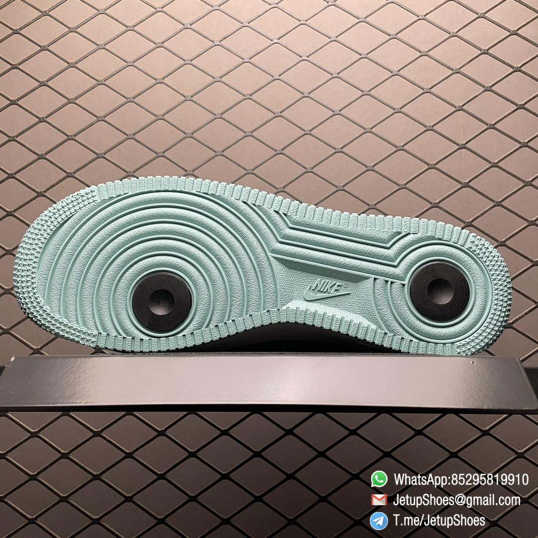 Nike Air Force 1 1837 Tiffany Blue Upper Black Swoosh DZ1382 002 Replica AF1 Sneakers 08 Nike Air Force 1 1837 Tiffany Blue Upper Black Swoosh DZ1382 002 Replica AF1 Sneakers 08