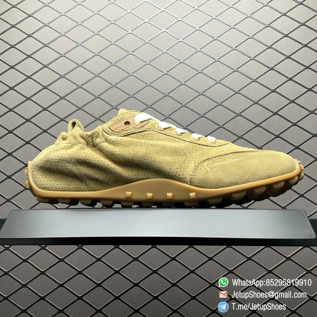 Rep Sneakers Hermer Sneaker In Brown Breathable Sheepskin Nubuck Leather Upper Replica Designer Shoes 02 Rep Sneakers Hermer Sneaker In Brown Breathable Sheepskin Nubuck Leather Upper Replica Designer Shoes 02