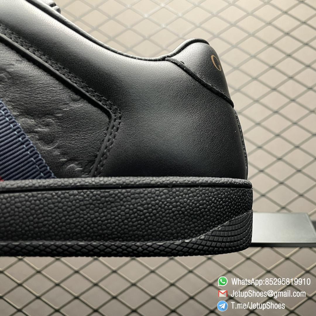 RepSneakers 2024 Gucci Screener Sneaker GG Embossed Black Leather Upper Replica GG Sneakers 04 RepSneakers 2024 Gucci Screener Sneaker GG Embossed Black Leather Upper Replica GG Sneakers 04