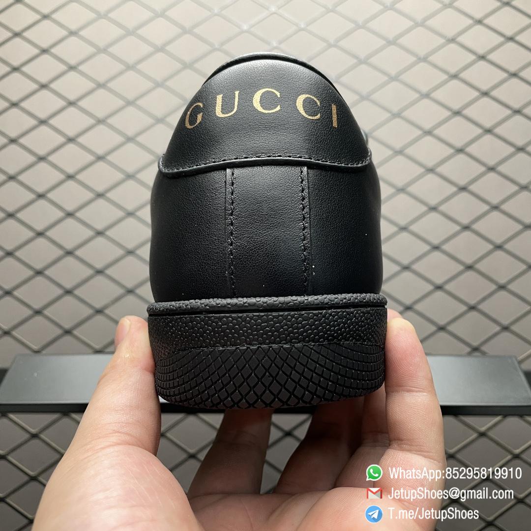 RepSneakers 2024 Gucci Screener Sneaker GG Embossed Black Leather Upper Replica GG Sneakers 06 RepSneakers 2024 Gucci Screener Sneaker GG Embossed Black Leather Upper Replica GG Sneakers 06