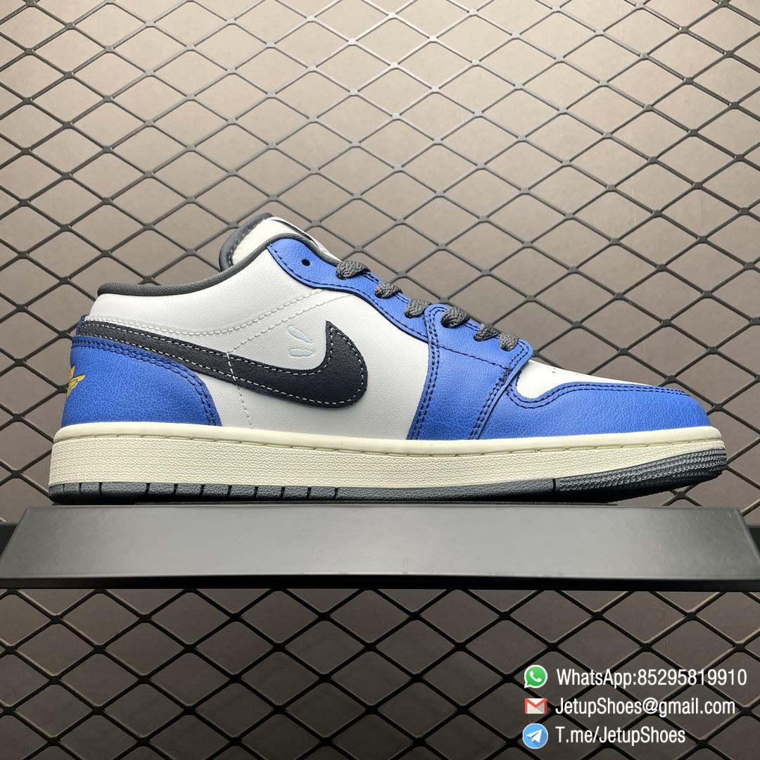 RepSneakers Air Jordan 1 Low SE Flight Vintage FV8439 104 Blue Leather Basketball Snkrs 02 RepSneakers Air Jordan 1 Low SE Flight Vintage FV8439 104 Blue Leather Basketball Snkrs 02