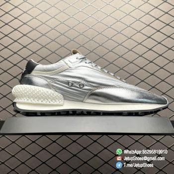 RepSneakers GGDB Marathon Golden Goose Deluxe Brand x K pop Miyayeh Silver Nappa Upper Marathon Running Shoes 02
