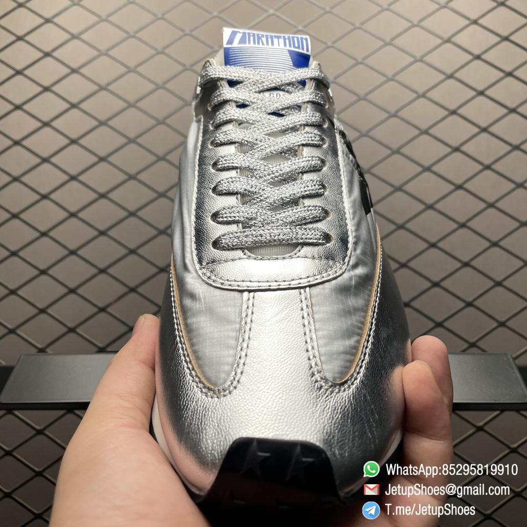 RepSneakers GGDB Marathon Golden Goose Deluxe Brand x K pop Miyayeh Silver Nappa Upper Marathon Running Shoes 05 RepSneakers GGDB Marathon Golden Goose Deluxe Brand x K pop Miyayeh Silver Nappa Upper Marathon Running Shoes 05