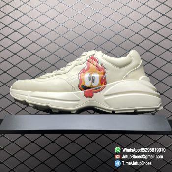 RepSneakers Hattie Stewart x Gucci Rhyton Low Top Serigraphy Leathe Sneakers Designer Replica Shoes 01