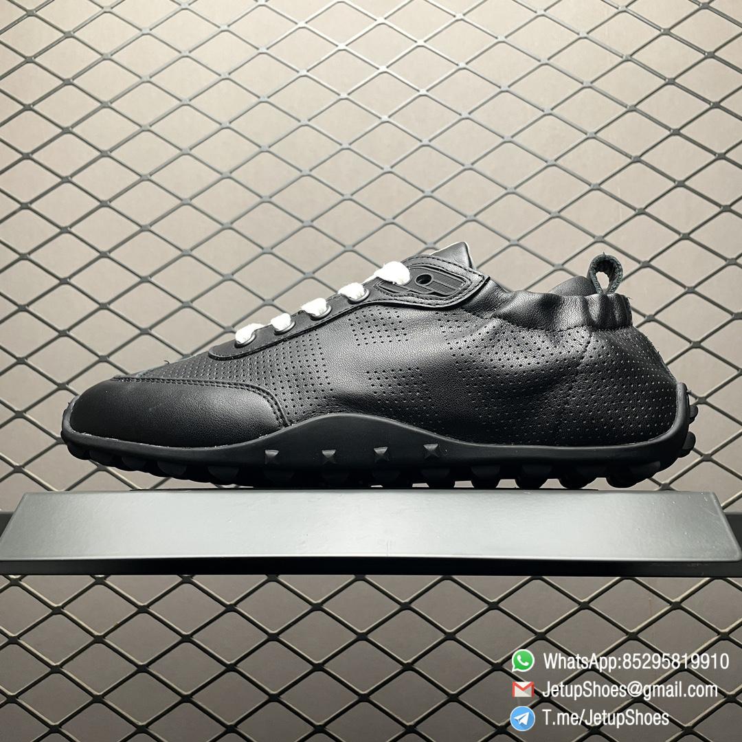 RepSneakers Hermer Sneaker In Black Breathable Sheepskin Nubuck Leather Upper H241193Z Replica Designer Shoes 01 RepSneakers Hermer Sneaker In Black Breathable Sheepskin Nubuck Leather Upper H241193Z Replica Designer Shoes 01