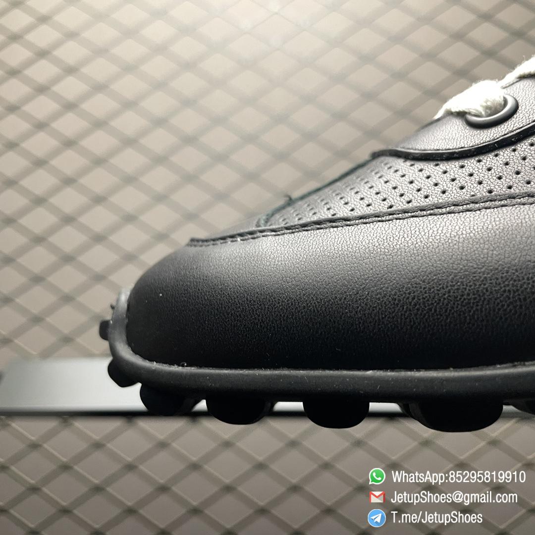 RepSneakers Hermer Sneaker In Black Breathable Sheepskin Nubuck Leather Upper H241193Z Replica Designer Shoes 03 RepSneakers Hermer Sneaker In Black Breathable Sheepskin Nubuck Leather Upper H241193Z Replica Designer Shoes 03