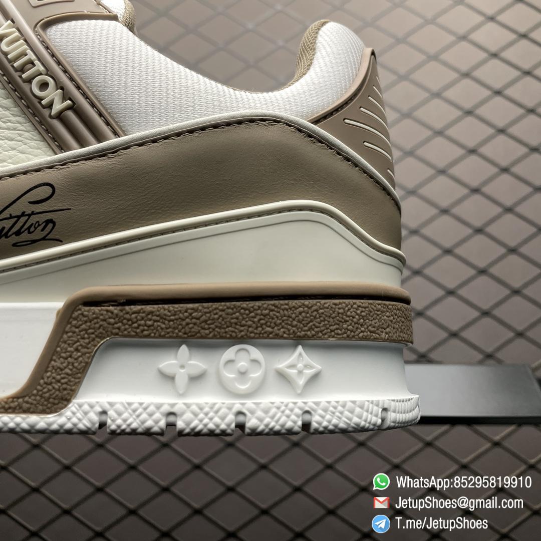 RepSneakers LV Trainer Sneaker Taupe Brown Ubuck Grained calf leather Designer Rep Sneakers RepSnkrs 04 RepSneakers LV Trainer Sneaker Taupe Brown Ubuck Grained calf leather Designer Rep Sneakers RepSnkrs 04