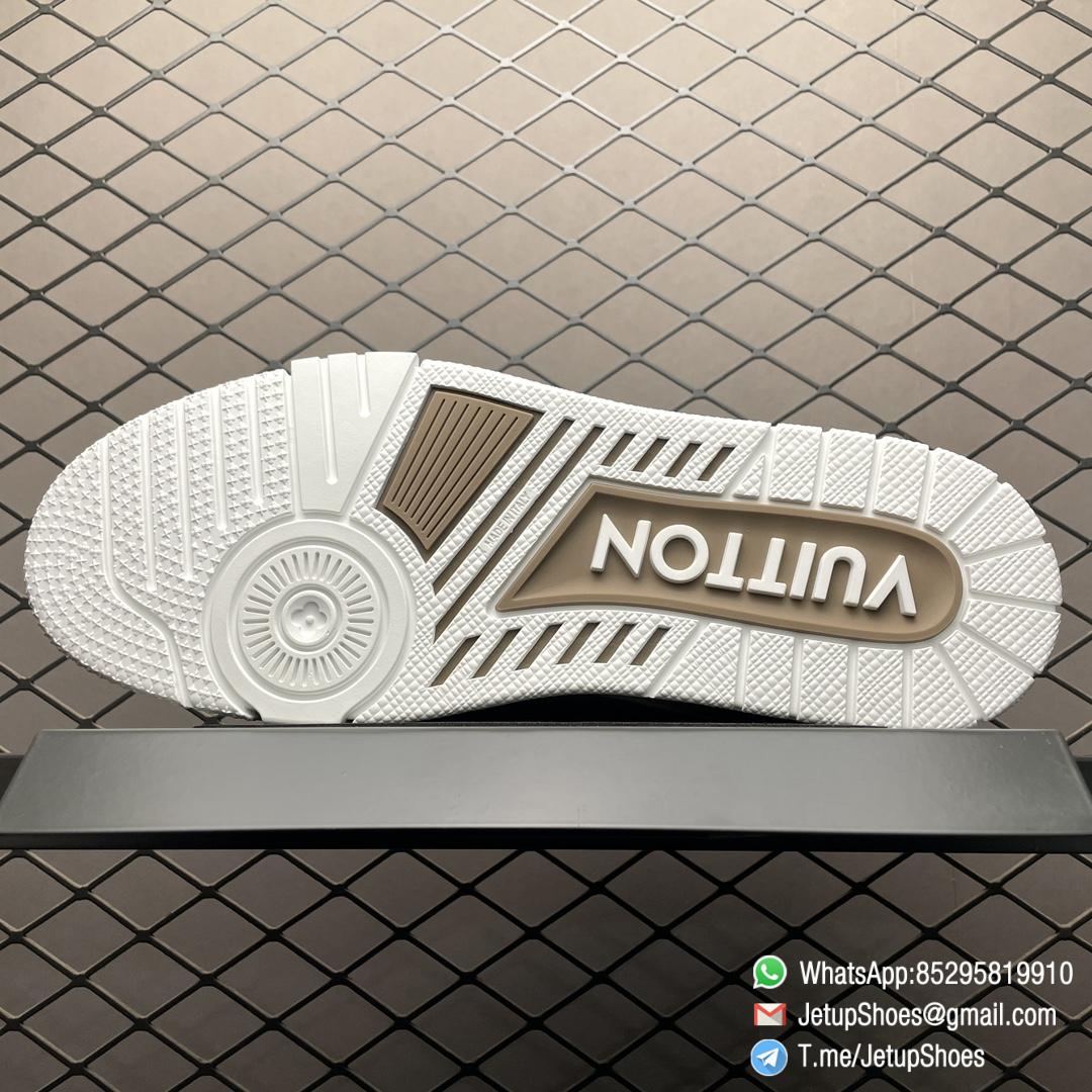 RepSneakers LV Trainer Sneaker Taupe Brown Ubuck Grained calf leather Designer Rep Sneakers RepSnkrs 08 RepSneakers LV Trainer Sneaker Taupe Brown Ubuck Grained calf leather Designer Rep Sneakers RepSnkrs 08