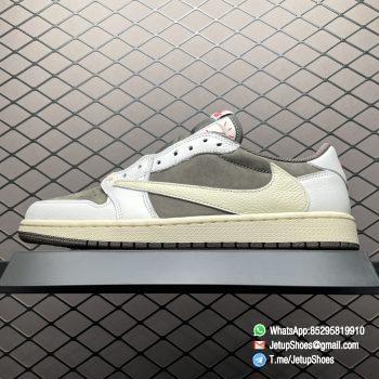 RepSneakers Travis Scott x Air Jordan 1 Retro Low OG Reverse Mocha TS Factory Edition DM7866 162 Replica AJ1 Sneakers 01