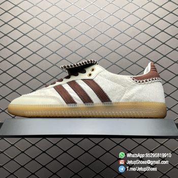 RepSneakers Wales Bonner x Adidas Samba Pony Cream White IE0586 Fur Upper SuperClone Sneakers 01