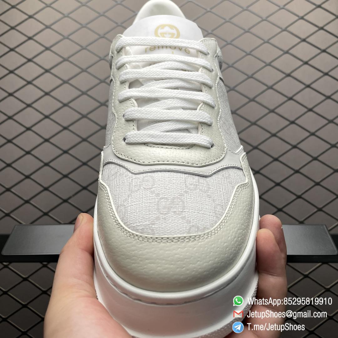 RepSneakers Gucci Screener GG Sneaker Low Top White and Grey GG Supreme Canvas SNKRS 05 RepSneakers Gucci Screener GG Sneaker Low Top White and Grey GG Supreme Canvas SNKRS 05
