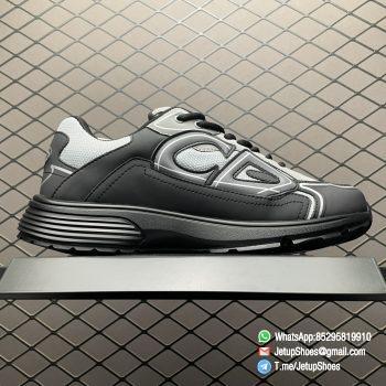RepSneakers 2023 Dior B30 Reflective CD30 Grey Anthracite Rep Designer Snkrs 02